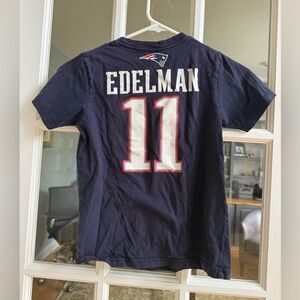 Patriots Edelman Cotton Tee - Size Youth S T-Shirt